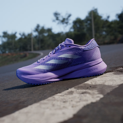 IH8198 adidas Adizero SL2 Running Violet Fusion Lucid Lemon Cobalt Blue(Women's)