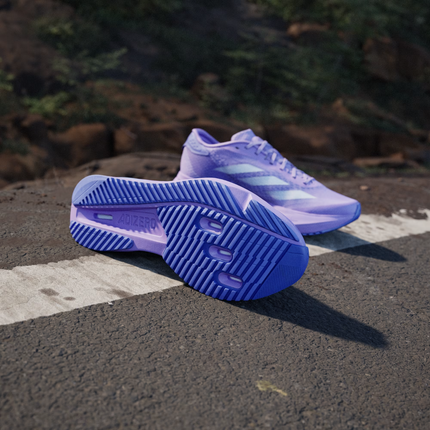 IH8198 adidas Adizero SL2 Running Violet Fusion Lucid Lemon Cobalt Blue(Women's)