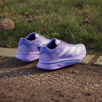 IH8198 adidas Adizero SL2 Running Violet Fusion Lucid Lemon Cobalt Blue(Women's)