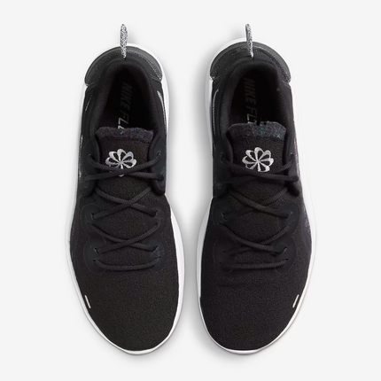 CW3408-002 Nike Flex Run 2021  Road Running Shoes Black Dark Smoke Grey (Men's)