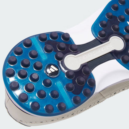 JR3167 adidas Golf Retro Cross 25 Off White  Night Indigo  Alumina (Women's)