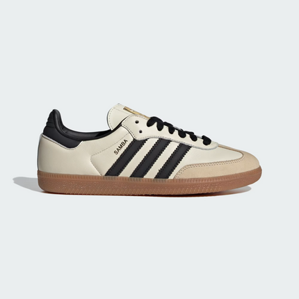 ID0478 adidas Originals  Samba OG Cream White Core Black Sandstrata (Women's)