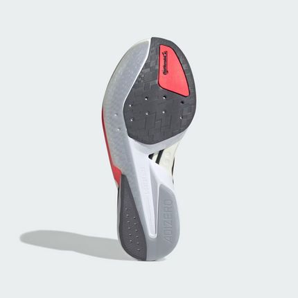 JS4934 adidas  Adizero Boston 13 Cloud White Core Black Lucid Red (Women's)