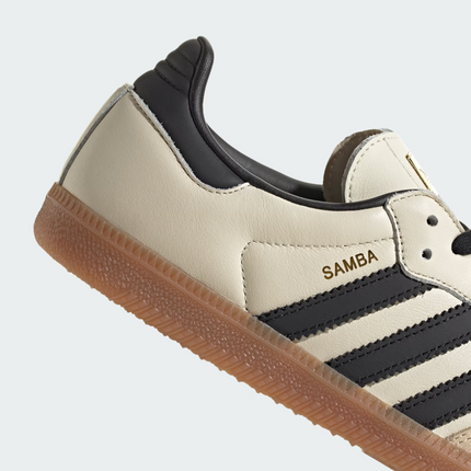 ID0478 adidas Originals  Samba OG Cream White Core Black Sandstrata (Women's)