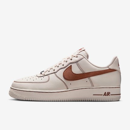 HQ2037-101 Nike Air Force 1 Low Ivory Saddle Brown (Men's)
