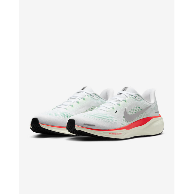 FD2722-115 Nike Pegasus 41  Road Running Shoes White Barely Green (Men's)