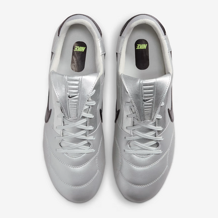 HM0265-004 Nike Premier 3 Firm-Ground Low-Cut Soccer Cleats Metallic (Men's)