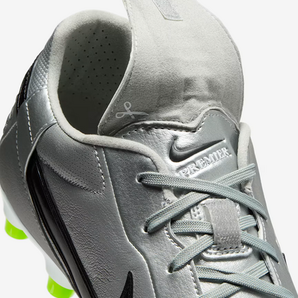 HM0265-004 Nike Premier 3 Firm-Ground Low-Cut Soccer Cleats Metallic (Men's)