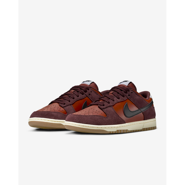 IB6399-600 Nike Dunk Low Mars Stone Black Burgundy Crush (Men's)