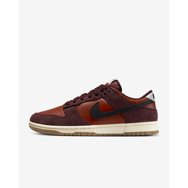 IB6399-600 Nike Dunk Low Mars Stone Black Burgundy Crush (Men's)