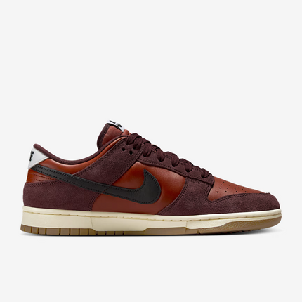 IB6399-600 Nike Dunk Low Mars Stone Black Burgundy Crush (Men's)