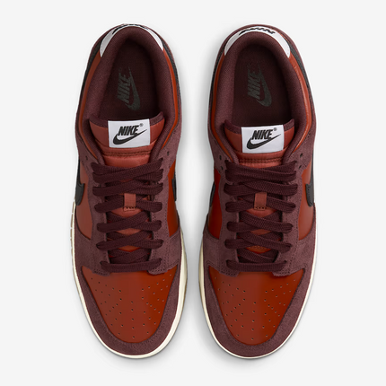 IB6399-600 Nike Dunk Low Mars Stone Black Burgundy Crush (Men's)