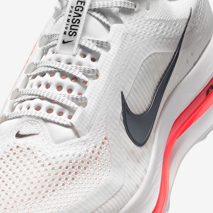 HQ2592-101 Nike Pegasus PRM Summit White Bright Crimson Phantom Black (Men's)