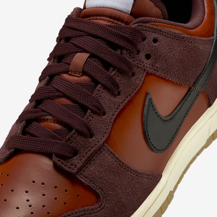 IB6399-600 Nike Dunk Low Mars Stone Black Burgundy Crush (Men's)