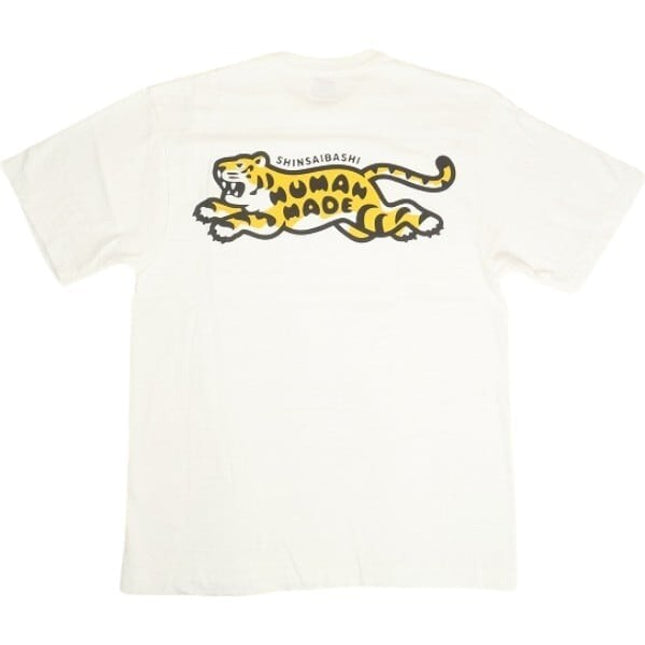 HUMAN MADE Stores Exclusive Animal Graphic T-Shirt Shinsaibashi Parco Tiger White