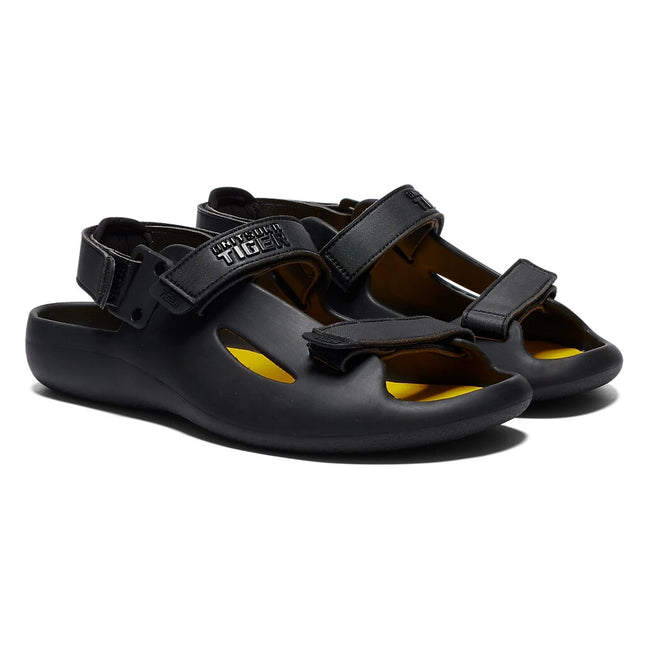 1183C368-001  ONITSUKA TIGER TIGER ERGONIO STRAP BLACK BLACK (Men's)