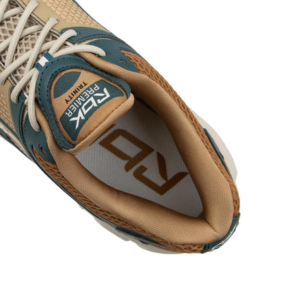 100230889 Reebok Premier Trinity Beige Teal (Men's)