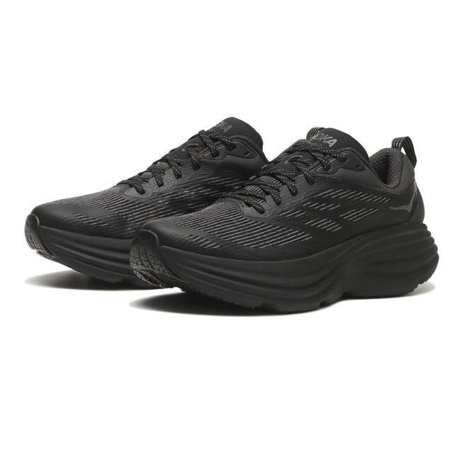 1155391-BBLC Hoka Bondi 8 TS Caged Black (Men's)