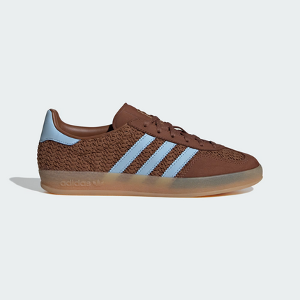 JS1417 adidas Originals  Gazelle Indoor Preloved Brown Clear Sky Gum (Women's)