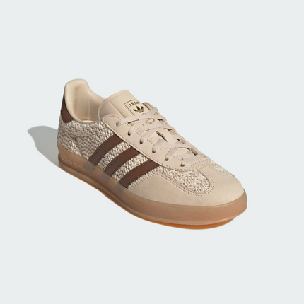 JS1418 adidas Originals Gazelle Indoor Sand Strata Premium Brown Gum (Women's)