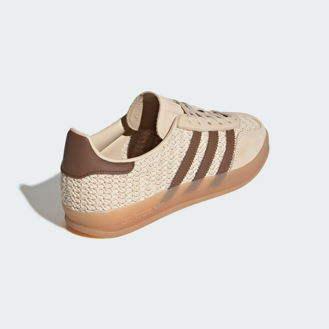 JS1418 adidas Originals Gazelle Indoor Sand Strata Premium Brown Gum (Women's)