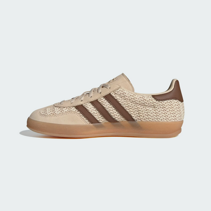 JS1418 adidas Originals Gazelle Indoor Sand Strata Premium Brown Gum (Women's)