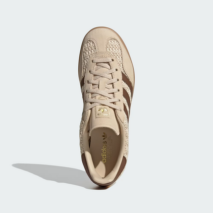 JS1418 adidas Originals Gazelle Indoor Sand Strata Premium Brown Gum (Women's)