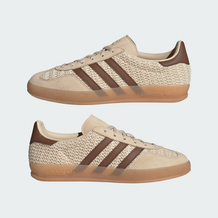 JS1418 adidas Originals Gazelle Indoor Sand Strata Premium Brown Gum (Women's)