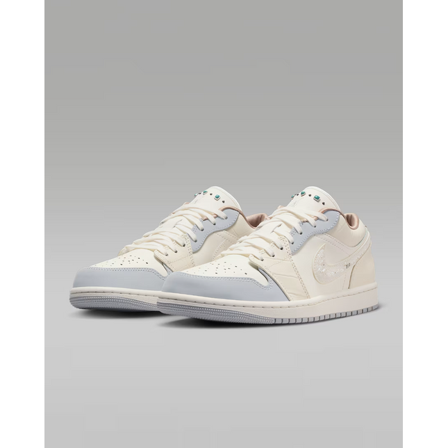 IH7323-100 Nike  Air Jordan 1 Low Turquoise Gemstones (Women's)