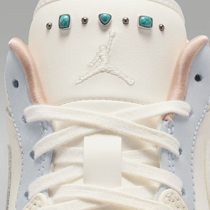 IH7323-100 Nike  Air Jordan 1 Low Turquoise Gemstones (Women's)