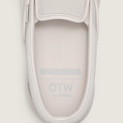 VN000EDG7VJ NEIGHBORHOOD × OTW by Vans Classic Slip-On 98 Natural (Men's)
