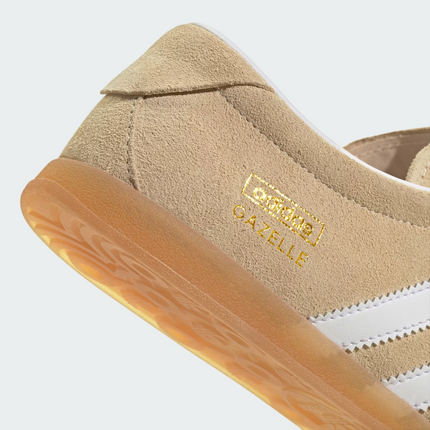 JR8889 adidas Originals Gazelle Low Pro Sand Strata Cloud White Gum (Men's)