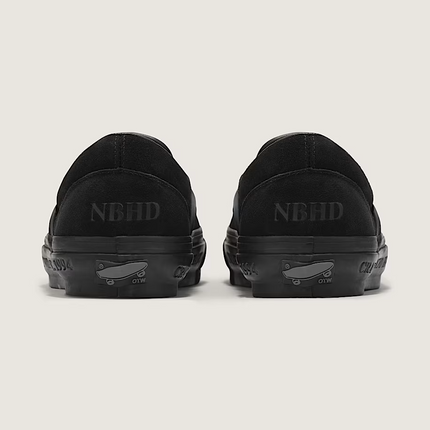 SNDN-SNKR-10282 NEIGHBORHOOD × OTW by Vans Classic Slip-On 98 Black (Men's)
