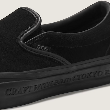 SNDN-SNKR-10282 NEIGHBORHOOD × OTW by Vans Classic Slip-On 98 Black (Men's)