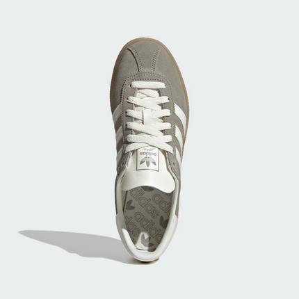 JS3990 adidas Originals Munchen Silver Pebble Off White Silver Metallic (Men's)