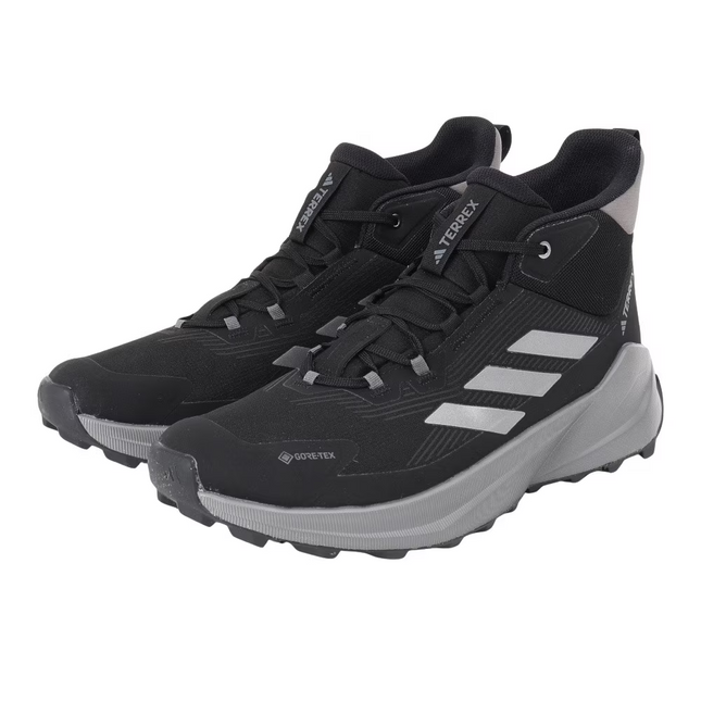 IE9062 adidas Terrex Trailmaker 2.0 Mid GORE-TEX Hiking Core Black Carbon (Men's