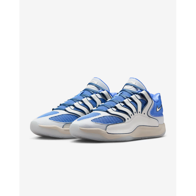 HV1991-401 Nike KD18 Royal Pulse Football Grey Coconut Milk Sail (Men's)