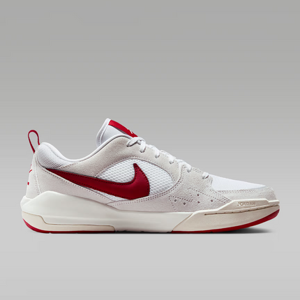 HJ6777-116 Nike Jordan CMFT Era White Sail Black Varsity Red (Men's)