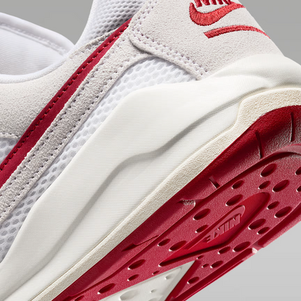 HJ6777-116 Nike Jordan CMFT Era White Sail Black Varsity Red (Men's)