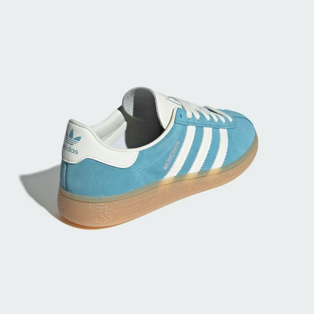 JS3991 adidas Originals Munchen Prilabdo Blue Off White Silver Metallic (Men's)