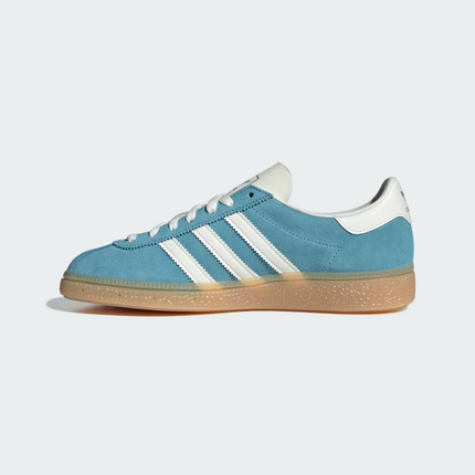 JS3991 adidas Originals Munchen Prilabdo Blue Off White Silver Metallic (Men's)