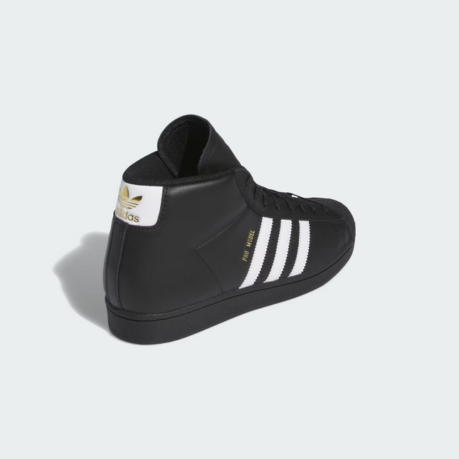 IE6593 adidas Originals Pro Model ADV Core Black Footwear White Gold  (Men's)