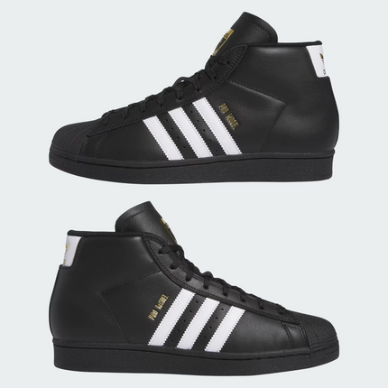 IE6593 adidas Originals Pro Model ADV Core Black Footwear White Gold  (Men's)