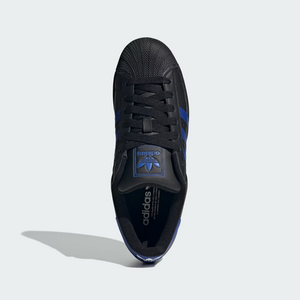 JR1632 adidas Originals Superstar 2 Core Black Semi Lucid Blue (Men's)