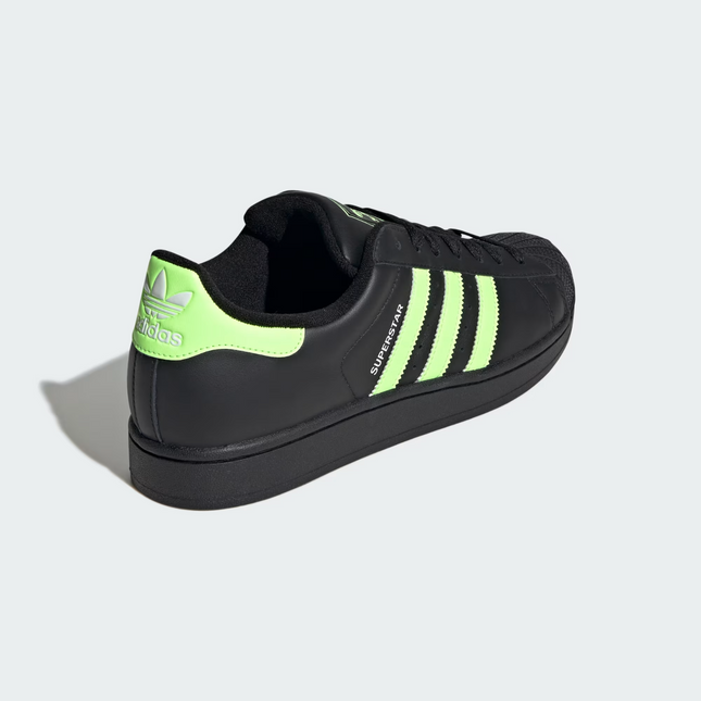 JQ3175 adidas Originals Superstar 2 Core Black Signal Green Cloud White (Men's)