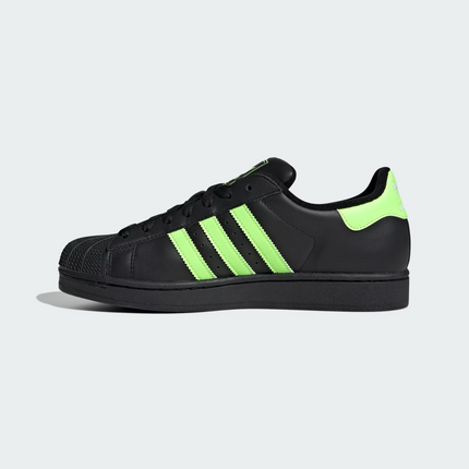 JQ3175 adidas Originals Superstar 2 Core Black Signal Green Cloud White (Men's)