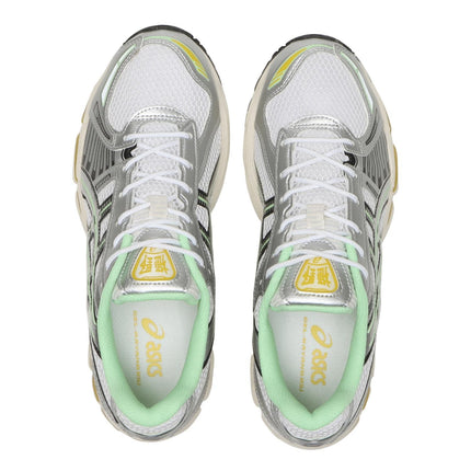 1203A827-100 Asics Gel-Kayano 12.1 Silver Green Orange (Men's)