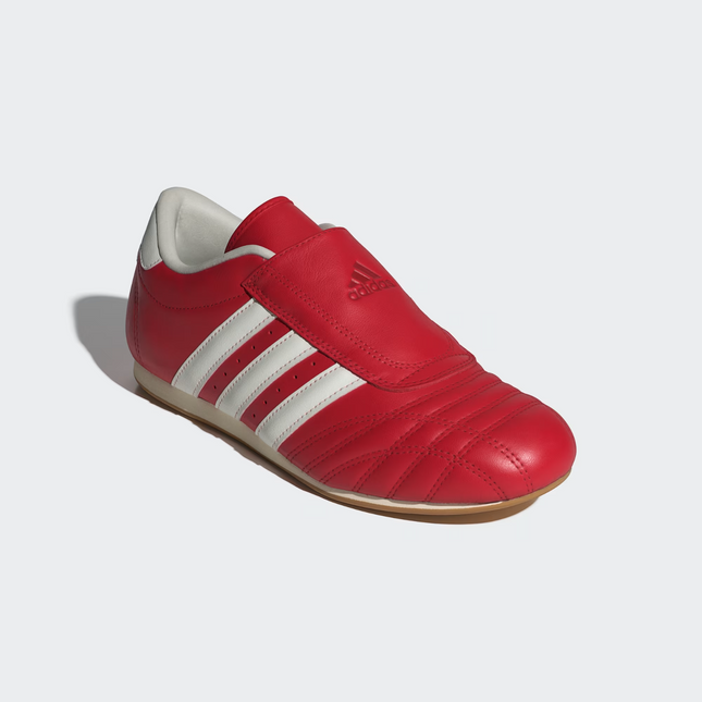 JS4020 adidas Originals Women's Taekwondo Off White Better Scarlet Gum (Women's)