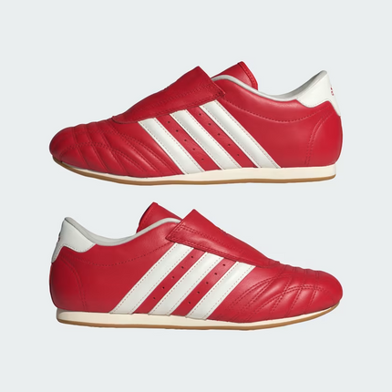 JS4020 adidas Originals Women's Taekwondo Off White Better Scarlet Gum (Women's)