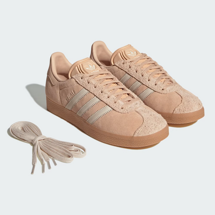 JS1384 adidas Originals Gazelle Halo Blush Cream White Gum (Women's)